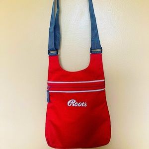 Roots vintage Red Cross body bag
